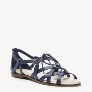 NWB Sole Society Gladiator Sandal Blue Siz…